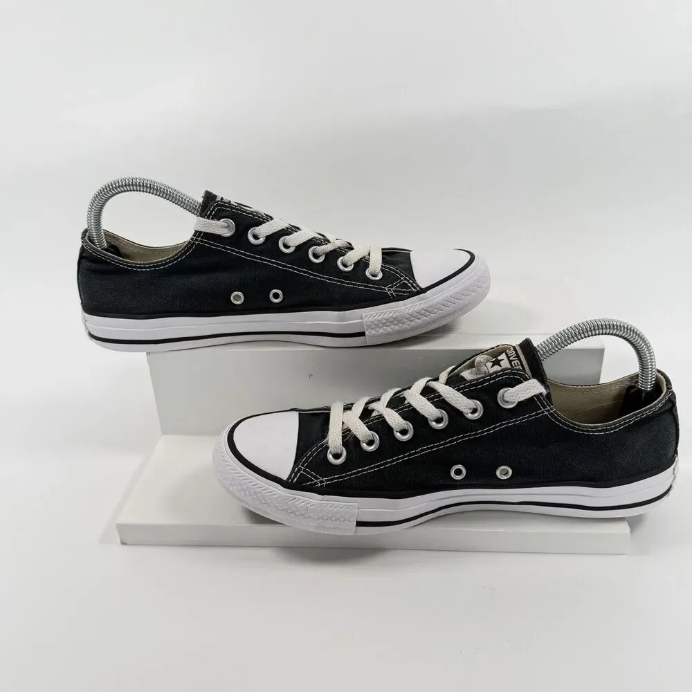 Converse Chuck Taylor All Star Low Top Ox Black M9166 Size Mens 7.5 Womens 9.5 - Picture 4 of 10